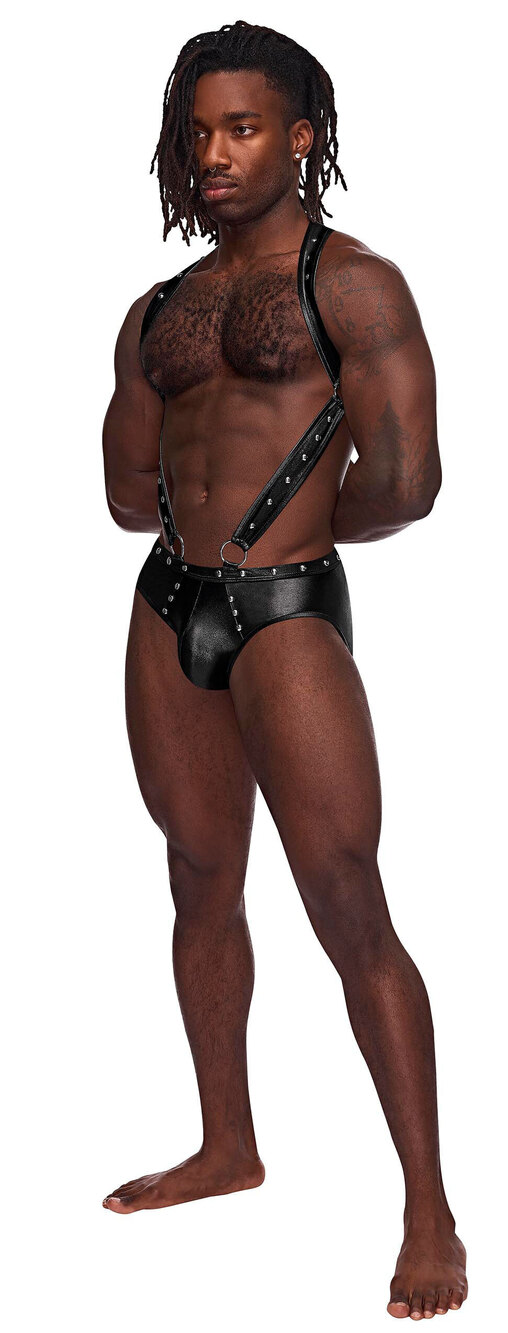 Large/X-Large Black Male Power Uranus Brief